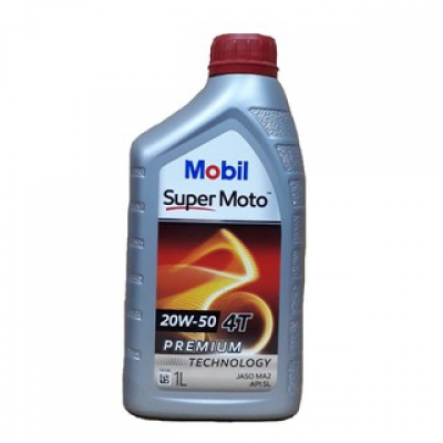 MOBIL SUPPER MOTO 20W50 1L