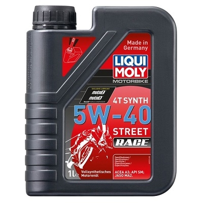 LIQUI MOLY 4T SYNTH 5W40 STREET RACE 1LIT